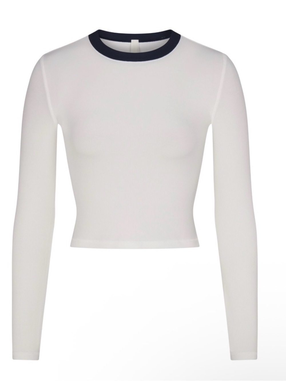 Skims Soft Lounge Ribbed Crop Top